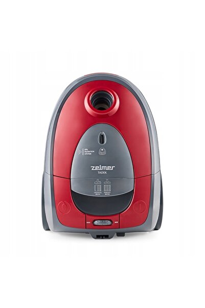 Zelmer Aspirator cu sac Tadek ZVC261 800 W 2,5L Filtru EPA Roșu
