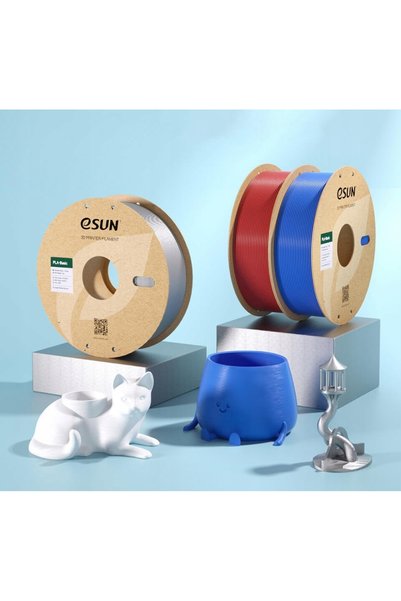 eSun Filament PLA-Basic gri 1.75 mm 1kg bobină de hârtie