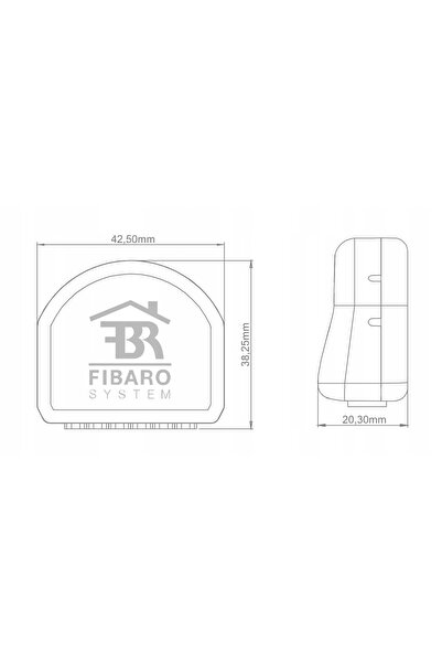 Fibaro Modul releu inteligent fgs-214
