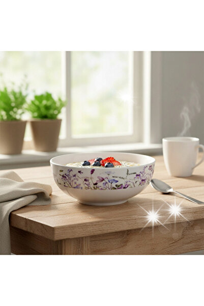 ARTEMİSPAK Bol din porțelan pentru salată de fructe și gustări, bol pentru sa...