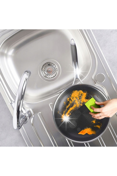 ARTEMİSPAK Tigaie Orion din oțel, antiaderentă, pentru prăjit, Cookcell Hybri...