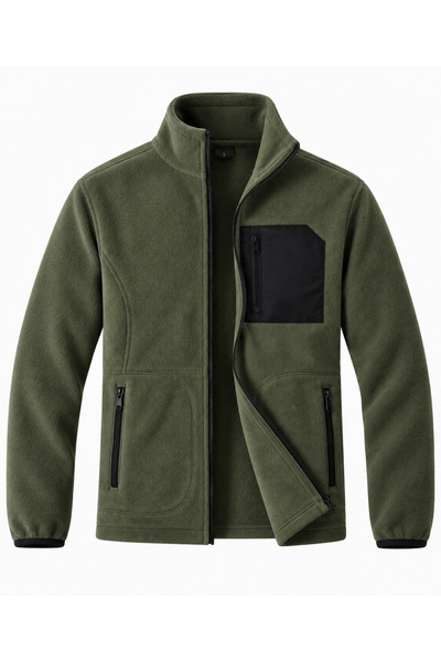S&T Company Unisex Askeri Polar Ceket Outdoor - Isıyı Tutan Sıcacık Kumaş
