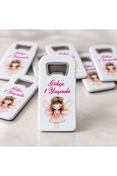 ZuleyCollection 1 Yaş ve Doğum günü Hediyelik Açacak Magnet 20 adet Kişiye Öz...