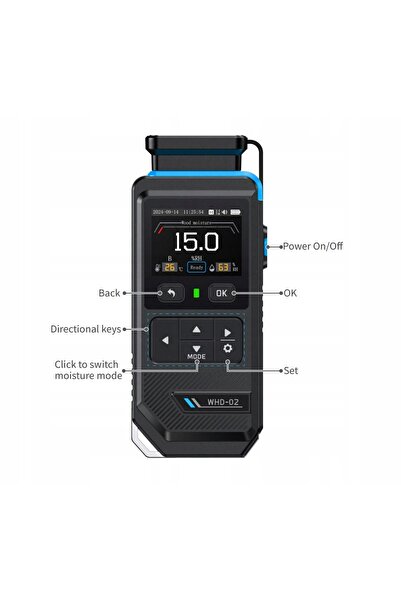 NO BRAND FNIRSI WHD-02 detector de umiditate pentru lemn