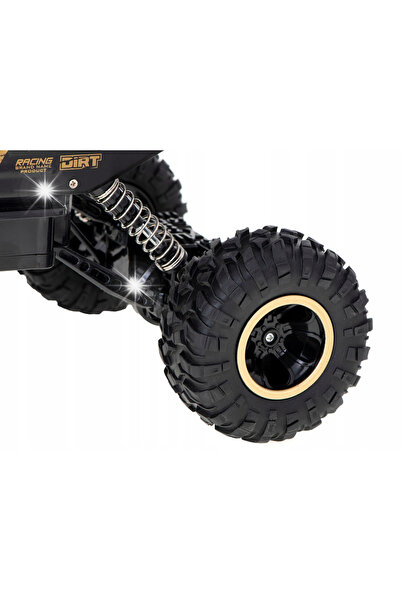 ARTEMİSPAK Mașină telecomandată RC Rock Crawler 1:12 4WD din metal, negru