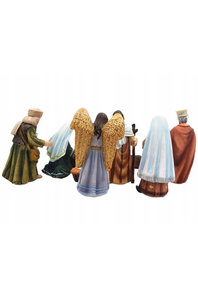 NO BRAND Figurine pentru scena Nașterii Domnului, set de Naștere, decorațiune...