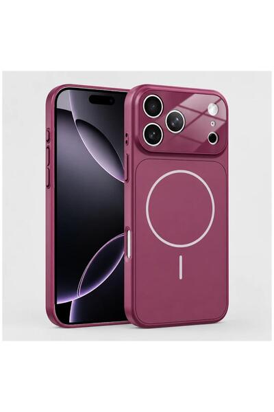 Zebana Apple iPhone 17 Pro Uyumlu Kılıf TitanMag Kılıf (iPhone 18 Pro Max Gör...
