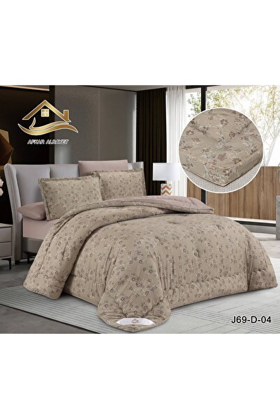 Afkar Albayet Summer Cotton Etheric Sheet 6 Pieces Nefren - Quilted and Elast...