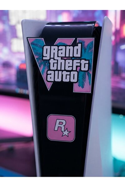 3D Brothers مجموعة ألعاب مخصصة وديكور لوحدة التحكم بشعار Rockstar لـ Grand Th...