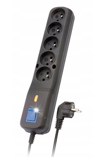 Lestar Prelungitor LF-530WA 5+ 1.5m negru