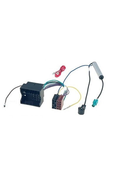 NO BRAND Adaptor conector ISO + Splitter antenă Fakra AUDI SEAT SKODA VW pent...