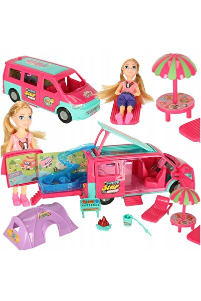 ARTEMİSPAK Mașină auto-rulotă pentru păpuși, Accesorii de camping, Accesorii ...