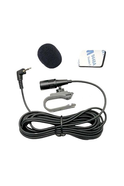 Pioneer Microfon radio extern original cu Bluetooth, mufă jack de 2,5 mm, 3m