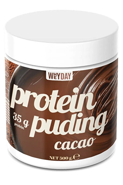 Protein Puding Kakaolu 500 g Yüksek Proteinli 100 g'da 40 g Protein Pişirmesiz Tatlı
