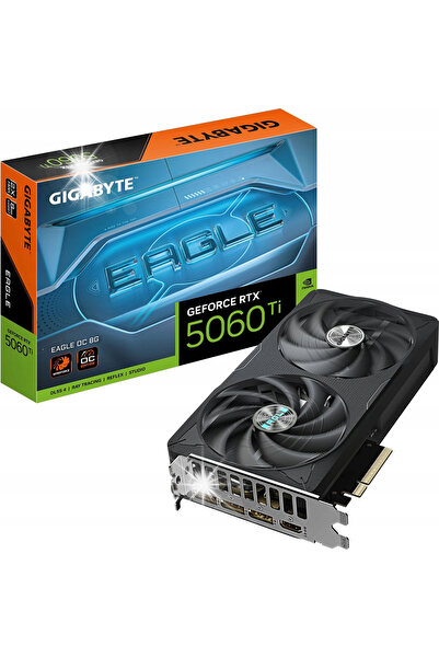 Gigabyte Placă grafică RTX 5060 Ti GeForce Eagle OC 8GB GDDR7 DLSS 4