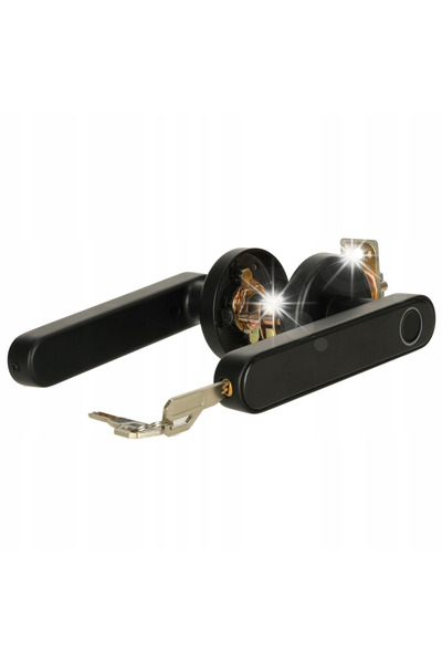 ARTEMİSPAK Încuietoare electronică de ușă cu amprentă, cod, mâner și Bluetooth