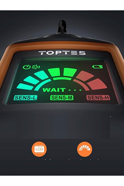 NO BRAND TOPTES PT520A Detector de gaze de 17” - Metan, Propan, GPL
