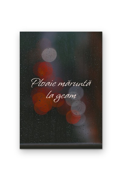 OEM Poster Cardboard 250g A4 Wall Art Quote Light Rain on the Window, Cazon D...