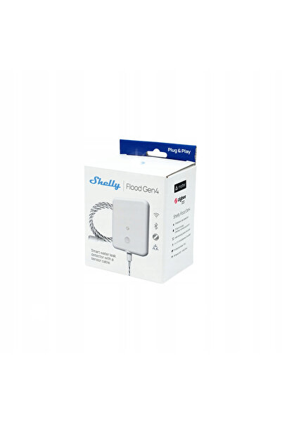 Shelly Flood Gen4 - senzor (WiFi Bluetooth Zigbee Matter) Senzor de scurgere ...