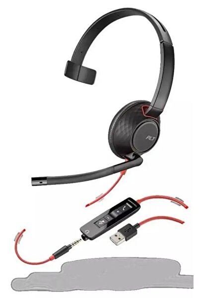 Poly Căști cu microfon Plantronics Blackwire C5210 USB-A mufă 3.5mm