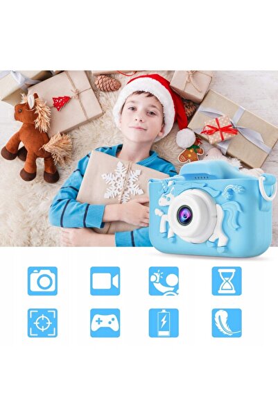 ZeeTech Cameră foto digitală, cameră pentru copii, jucărie, jocuri + card de ...