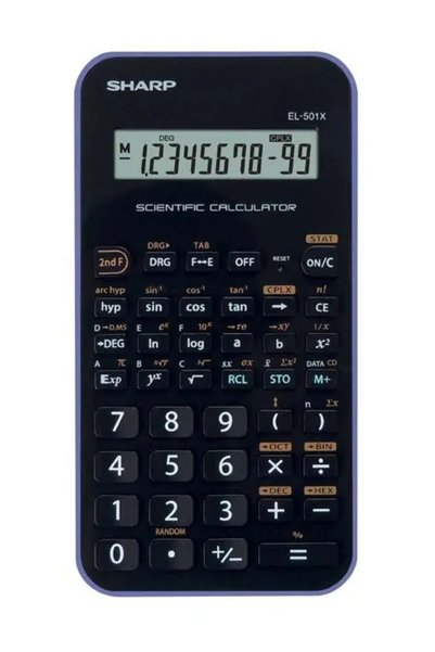 Sharp Calculator științific pentru școală și birou, 146 de funcții matematice...