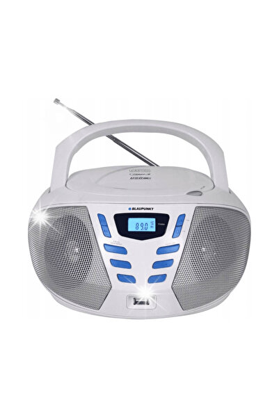Blaupunkt BB7WH Boombox radio portabil AUX MP3 USB CD radio FM + antenă