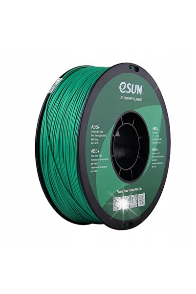 eSun Filament ABS verde pe rolă de hârtie 1.75mm 1kg