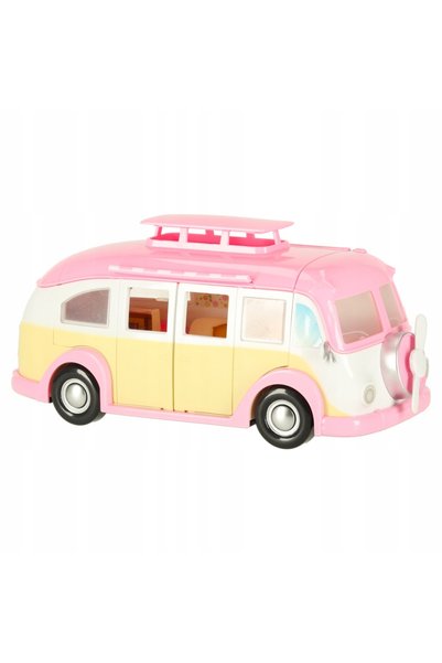 ARTEMİSPAK Camper auto pentru păpuși, convertibil în magazin de înghețată, se...