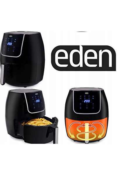 PRİNCESS Friteuză cu aer cald digitală LuX 6L, Putere mare, Opțiuni de progra...