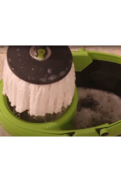 NO BRAND Set găleată cu mop rotativ 360 Turbo și 2 lavete din microfibră