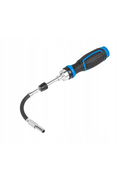 Lanberg Set de șurubelnițe cu clichet, prelungitor flexibil 165mm, 24 biți