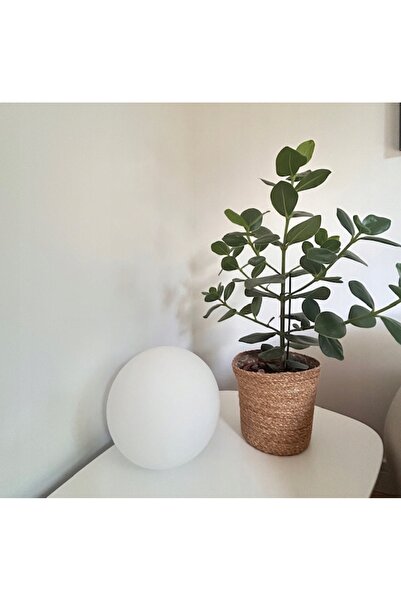 NO BRAND LAMPĂ PENTRU SCĂRI LAMPĂ DE MASĂ BILĂ 18 CM STICLĂ ALBĂ MODERN LOFT ...