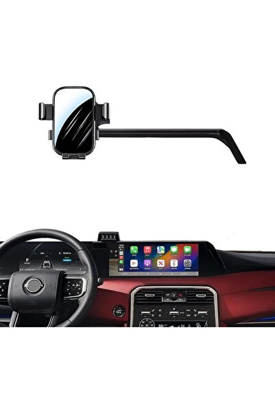 Generic Car Phone Holder Fits For Patrol Y63 2025 2026 Accessories | 360° Rot...