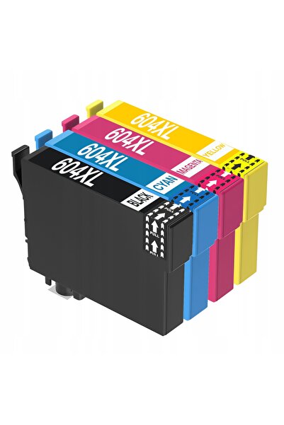 Spider 4x Cartușe de cerneală pentru imprimanta EPSON 604XL MULTIPACK XP-2200...