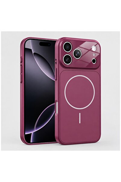 Zebana Apple iPhone 17 Pro Max Uyumlu Kılıf TitanMag Kılıf (iPhone 18 Pro Max...