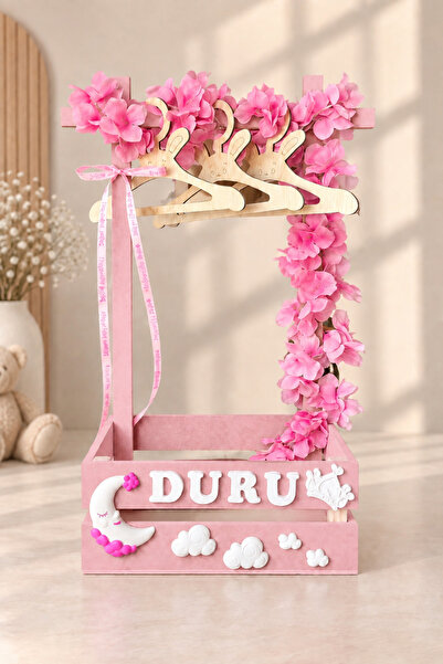 Kişiye Özel İsimli Bebek Hediyelik | Bebek Hediye Sepeti | Teyze Sepeti | Hala Sepeti | Babyshower Hediyesi | Kırk Uçurma Sepeti | Kırk Uçurma Sepeti