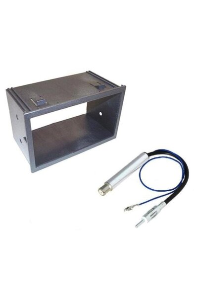 NO BRAND Ramă de montaj radio 2DIN + Separator antenă VW GOLF 4 PASSAT POLO