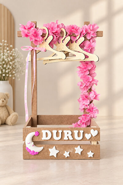 Kişiye Özel İsimli Bebek Hediyelik | Bebek Hediye Sepeti | Teyze Sepeti | Hala Sepeti | Babyshower Hediyesi | Kırk Uçurma Sepeti | Kırk Uçurma Sepeti