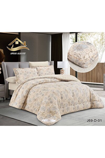 Afkar Albayet Summer Cotton Etheric Sheet 6 Pieces Nefren - Quilted and Elast...