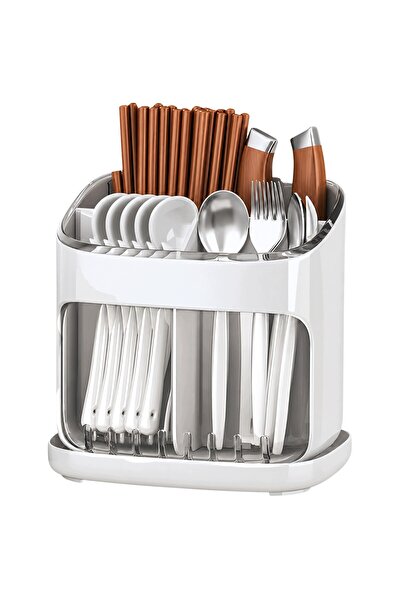OEM Cutlery organizer, 3 compartments, detachable drain tray, drain holes, 17...