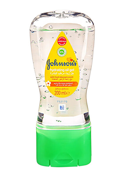 Johnson 's Moisturizing Oil Gel for Skin with a Fresh Floral Scent - 200ml