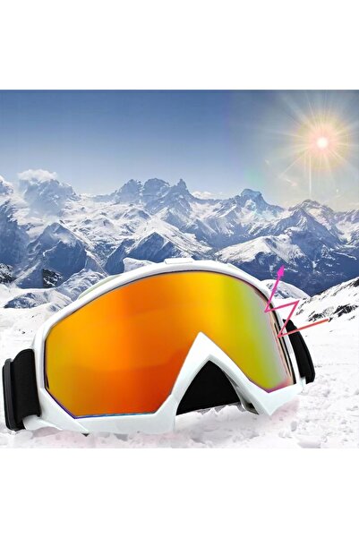 NO BRAND Ochelari de schi Ochelari de snowboard IARNĂ Antivânt Antireflex
