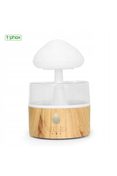 NO BRAND Umidificator de aer, difuzor, lumină LED, aromaterapie, nor, fără fir