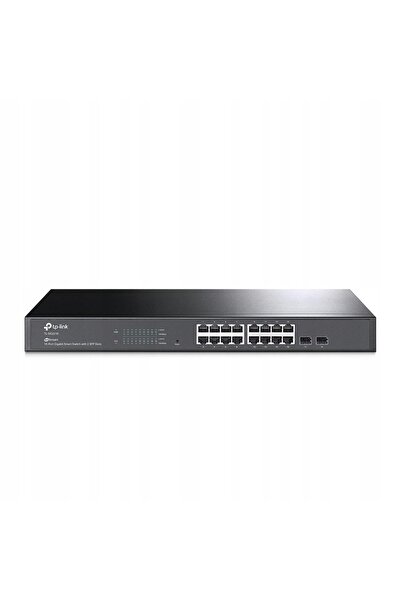 TP-LINK TL-SG2218 JETSTREAM SWITCH INTELIGENT GIGABIT CU 16 PORTURI ȘI 2 SLOT...