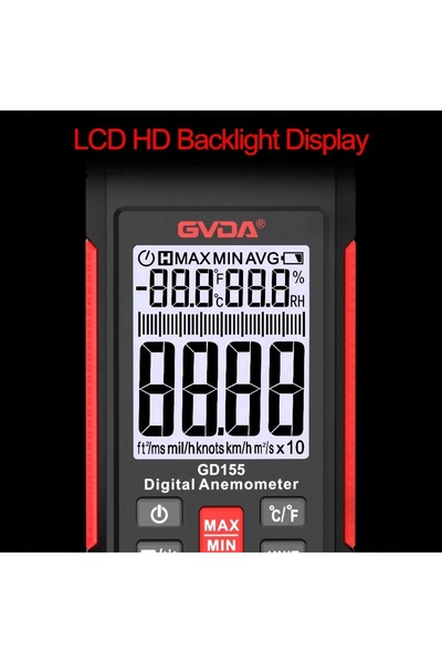 GVDA Anemometru digital GD155