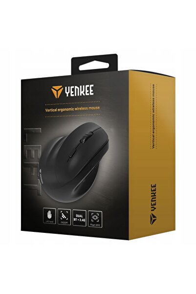 Yenkee Mouse de calculator wireless BT 2.4G YMS 5060L pentru mâna stângă