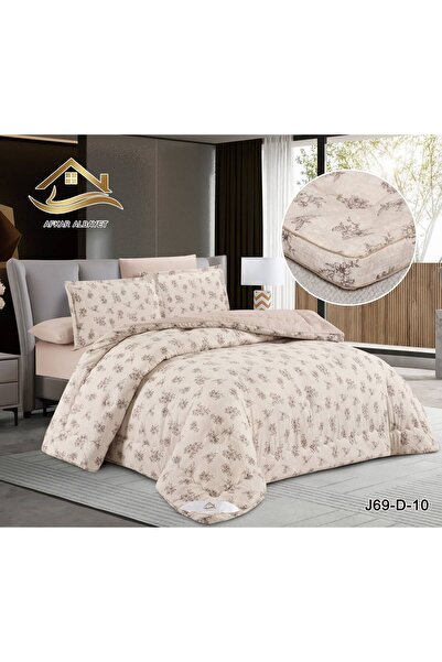 Afkar Albayet Summer Cotton Etheric Sheet 6 Pieces Nefren - Quilted and Elast...
