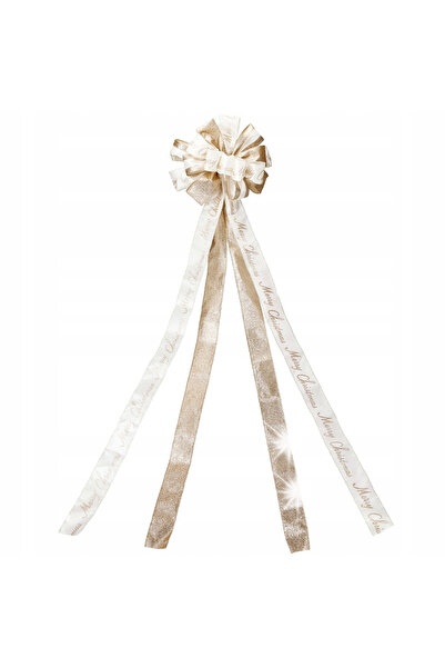 ARTEMİSPAK Fundă de Crăciun, fundă mare decorativă, ornament pentru vârful br...