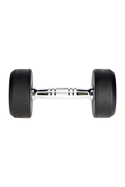 HMS Ganteră cromată cauciucată pentru antrenament 4 Kg